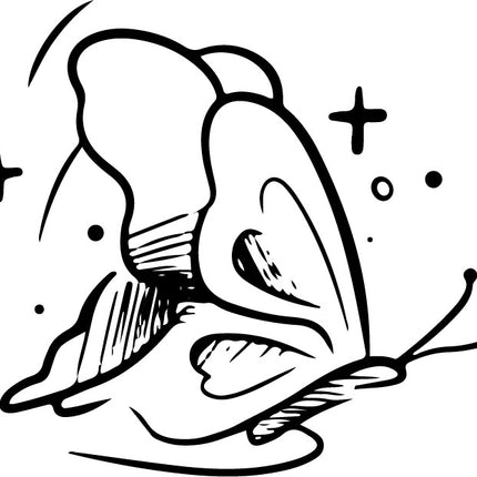 The Butterfly Archive • Fine Line Temporary Tattoo - JUST PRESS