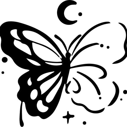 The Butterfly Archive • Fine Line Temporary Tattoo - JUST PRESS