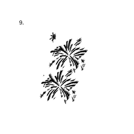 The Bittersweet Archive • Dark Coquette & Grunge Temporary Tattoo - JUST PRESS