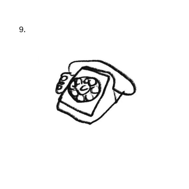 Minimal locket temporary tattoo design