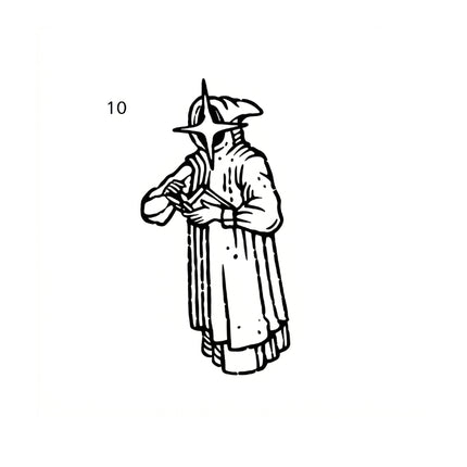 The Folklore Archive • Antique Legend Temporary Tattoo - JUST PRESS