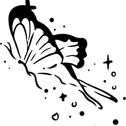 The Butterfly Archive • Fine Line Temporary Tattoo - JUST PRESS