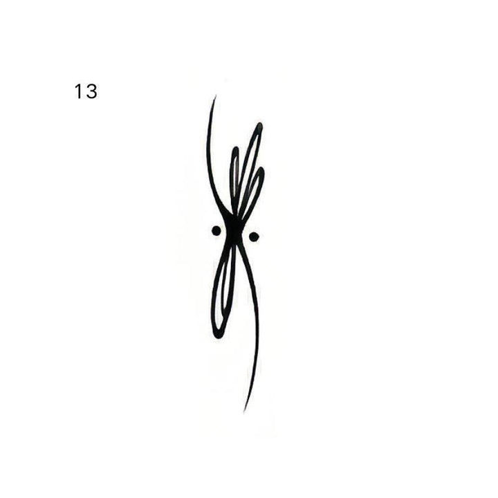 ornamental sigil temporary tattoo design
