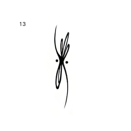 Flow Mark Temporary Tattoo Set  Ⅰ