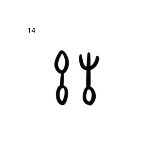 Doodle toast temporary tattoo design