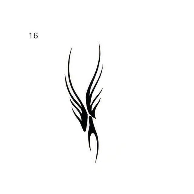 The artwork features a claw-stroke tribal sigil.