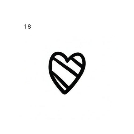 The Pocket Whisper Archive • Micro Doodle Temporary Tattoo - JUST PRESS
