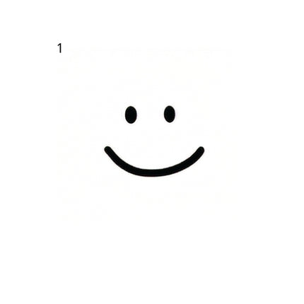 Mood Face Mini Temporary Tattoo Set Ⅰ