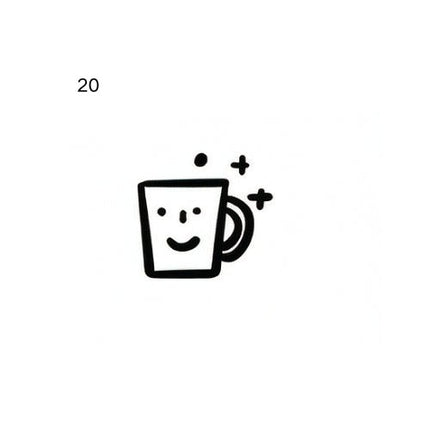 The Pocket Whisper Archive • Micro Doodle Temporary Tattoo - JUST PRESS