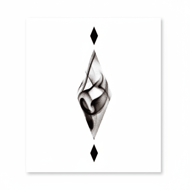 The artwork features a smoke inside diamond.