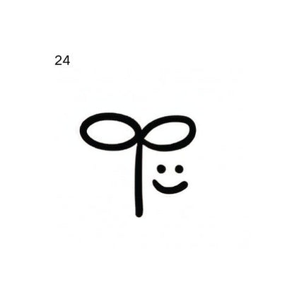 The Pocket Whisper Archive • Micro Doodle Temporary Tattoo - JUST PRESS