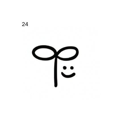 Happy Doodle Mini Temporary Tattoo Set
