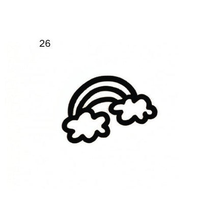 The Pocket Whisper Archive • Micro Doodle Temporary Tattoo - JUST PRESS