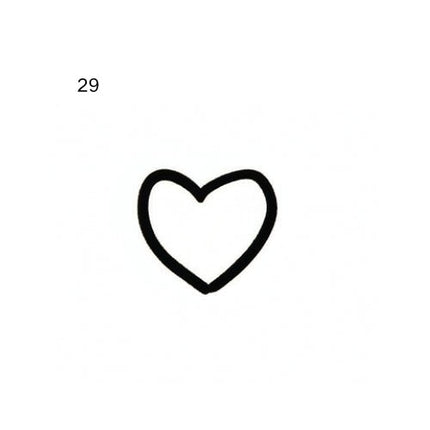 The Pocket Whisper Archive • Micro Doodle Temporary Tattoo - JUST PRESS
