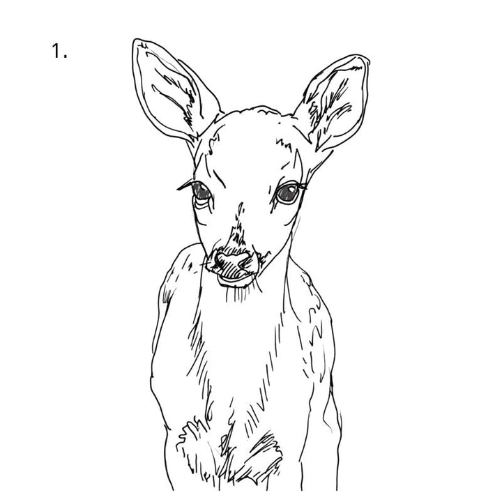 Engraving cat temporary tattoo design