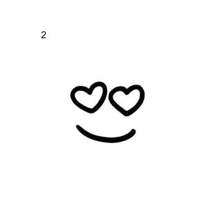 The Pocket Whisper Archive • Micro Doodle Temporary Tattoo - JUST PRESS