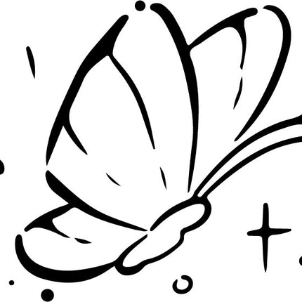 The Butterfly Archive • Fine Line Temporary Tattoo - JUST PRESS