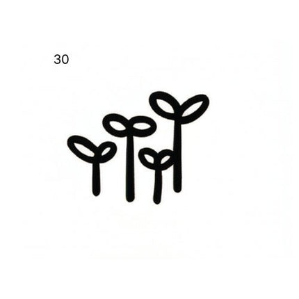 The Pocket Whisper Archive • Micro Doodle Temporary Tattoo - JUST PRESS