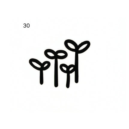 Happy Doodle Mini Temporary Tattoo Set