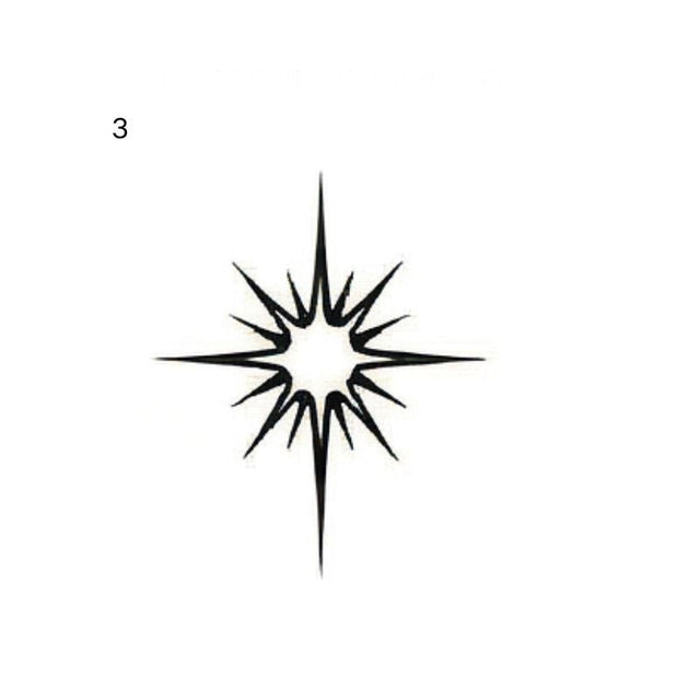 The artwork features a spiky starburst.