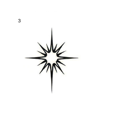 Cosmic Mark Mini Temporary Tattoo Set