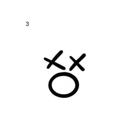 The Pocket Whisper Archive • Micro Doodle Temporary Tattoo - JUST PRESS