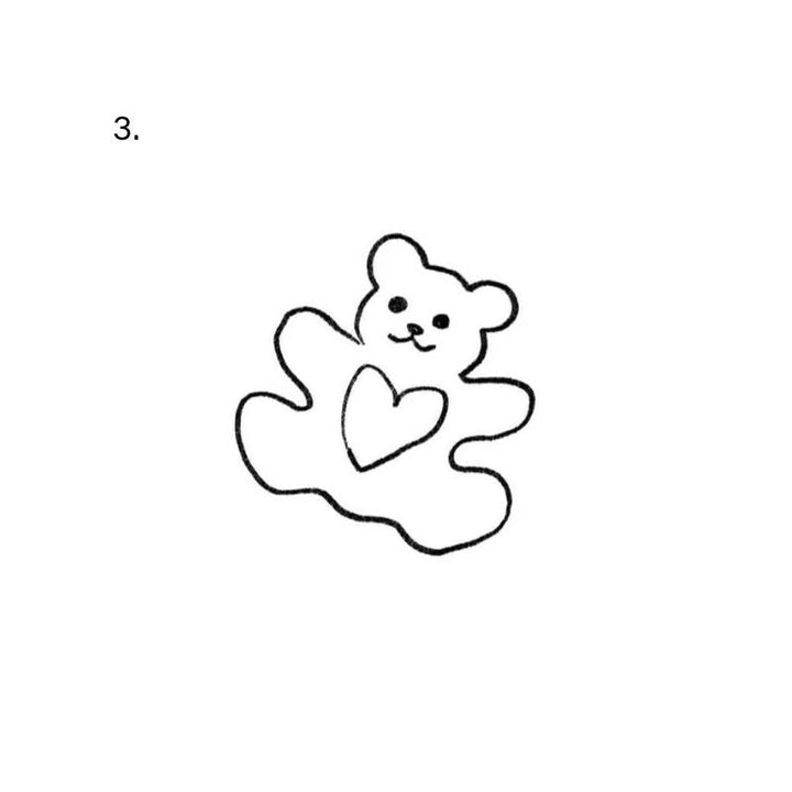 Minimal butterfly temporary tattoo design