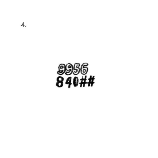 The artwork features a 9956 840 hash lettering.