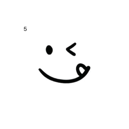 The Pocket Whisper Archive • Micro Doodle Temporary Tattoo - JUST PRESS