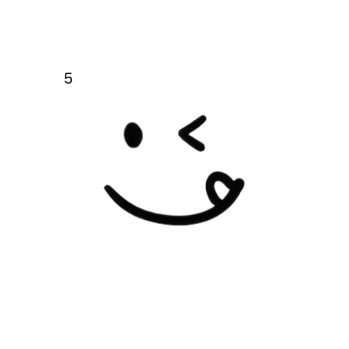 Doodle music note temporary tattoo design