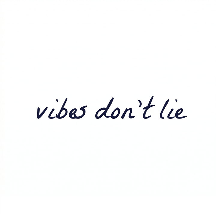 Illustrative lettering temporary tattoo design