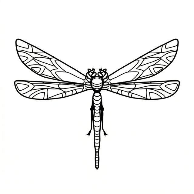 The artwork features a detailed dragonfly.