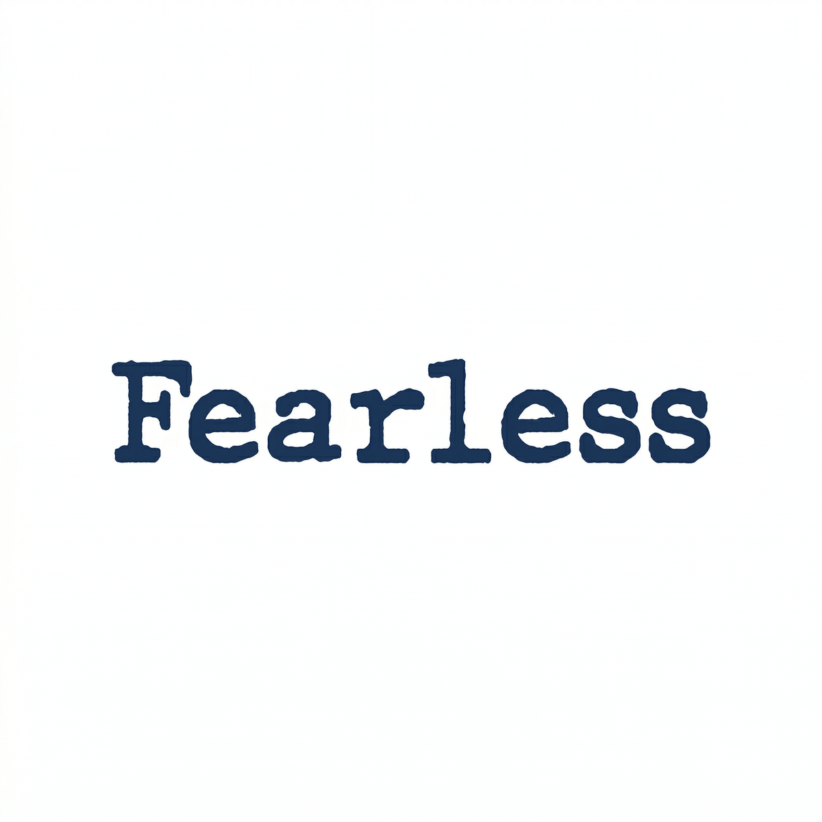 Illustrative lettering temporary tattoo design