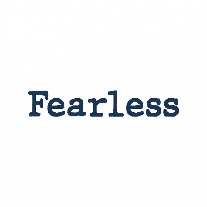 Illustrative lettering temporary tattoo design