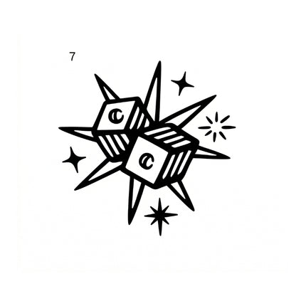 The Folklore Archive • Antique Legend Temporary Tattoo - JUST PRESS