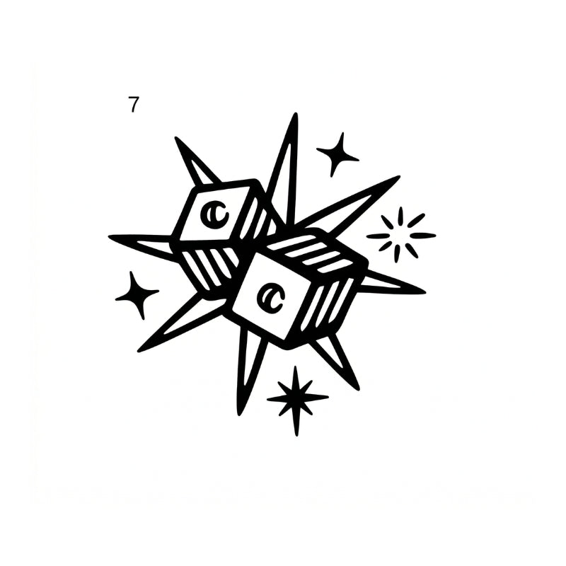 bold antique engraving temporary tattoo featuring open magic book