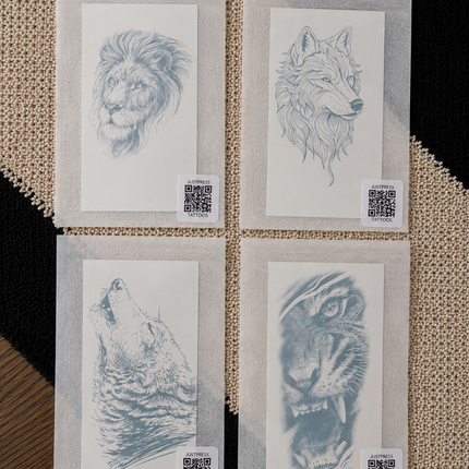 Wild Spirit Ink Temporary Tattoo Set