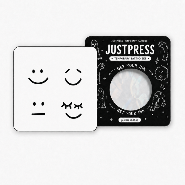 Mood Face Mini Temporary Tattoo Set Ⅰ