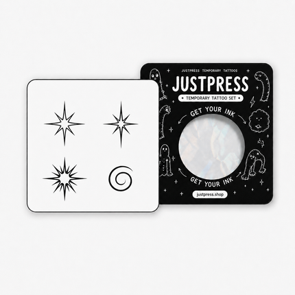Cosmic Mark Mini Temporary Tattoo Set