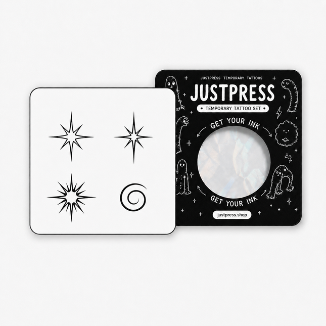 Cosmic Mark Mini Temporary Tattoo Set