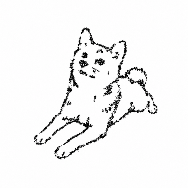 Sketch Pose Style – Custom Pet Photo Temporary Tattoo