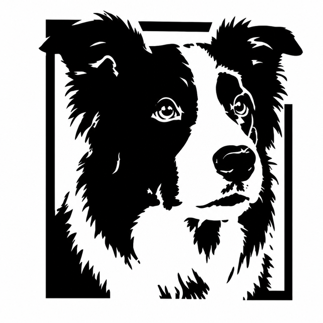 Bold Graphic Style – Custom Pet Photo Temporary Tattoo