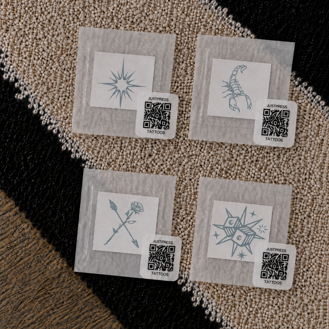 Mystic Edge Mini Temporary Tattoo Set