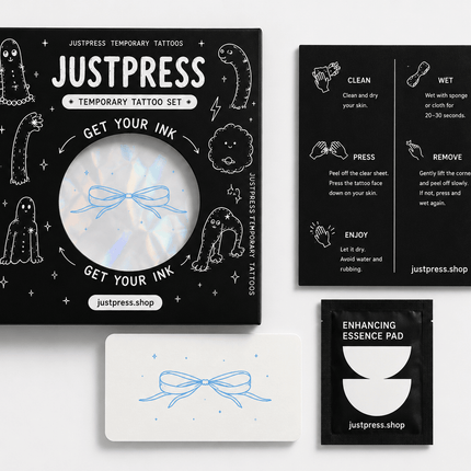 Custom Temporary Tattoo — Upload Your Own Design - JUST PRESS