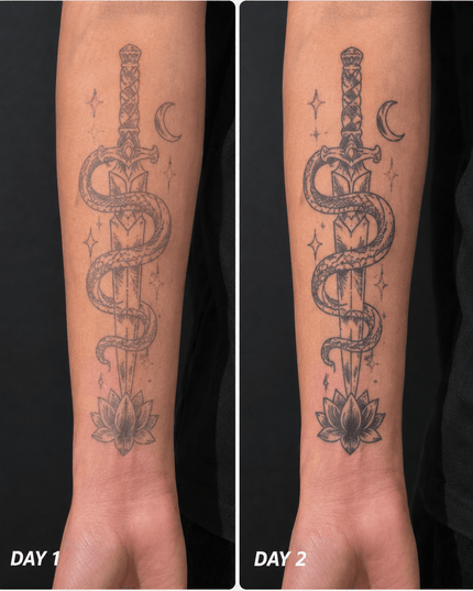 Custom Temporary Tattoo — Upload Your Own Design - JUST PRESS