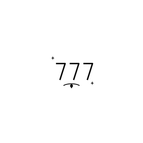 Angel Number 777 Sigil Finger / 2×1cm