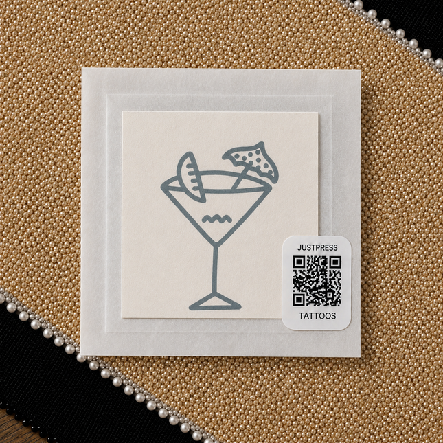 Aroma Warmer Temporary Tattoo - JUST PRESS physical product image