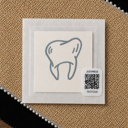 Chain Link Temporary Tattoo - JUST PRESS physical product image