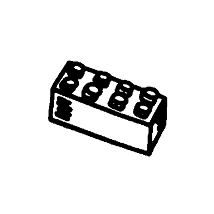 Doodle Building Block Temporary Tattoo