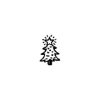 Christmas Tree / 2×1cm